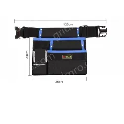 Double belt bag + built-in belt