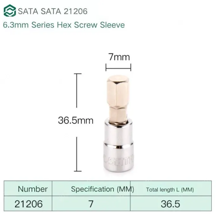 Xiaofei 7mm with a total length of 36.5mm-21206