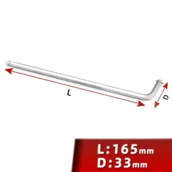 Extended ball head 5mm